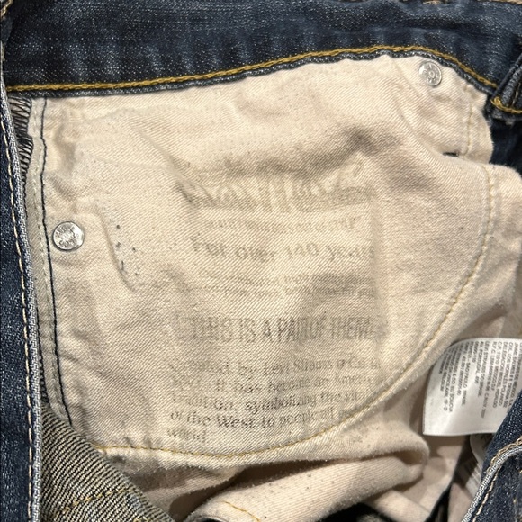 Levi's 514 Straight Denim Jeans Men’s 36x30 - Picture 6 of 6